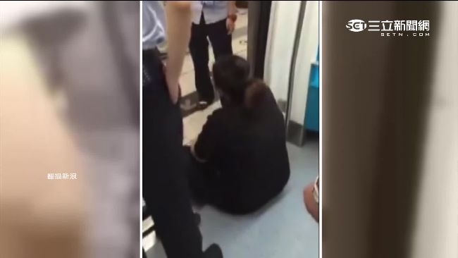 沒人讓位！孕婦竟氣到卡地鐵車門大鬧