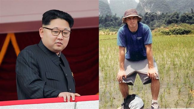 男遊大陸失蹤　傳被綁去教金正恩英文
