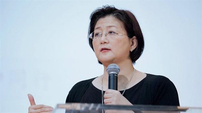 雷倩感性悼父　九三上街為軍榮譽而走
