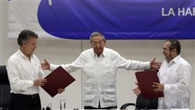 哥倫比亞,和平協議,革命軍,FARC
圖／美聯社／達志影像