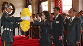 總統蔡英文、第一次秋祭典禮（圖／中央社）