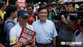 九三軍公教遊行、郝龍斌（圖／記者林敬旻攝）