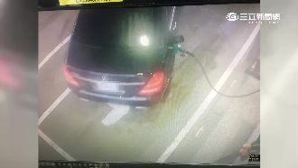 加油忘記拔　粗心駕駛扯斷油槍趴趴走