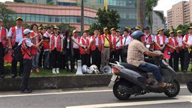 傅崐萁九三遊行 吳宜蓁攝