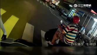 明日入監拒攔檢　通緝犯狂飆自摔被逮