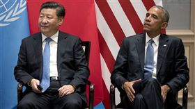 中國國家主席習近平、美國總統歐巴馬（圖／美聯社／達志影像）