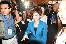 國民黨全代會 大頭 洪秀柱　記者林敬旻攝