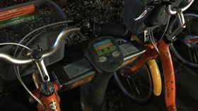 UBike世貿二館租借站熄燈（圖／記者盧冠妃攝影）