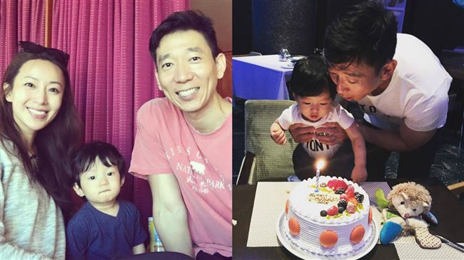 Max歡慶1歲生日　首吹蠟燭萌翻天