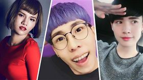 小A辣、林進、鍾明軒（圖／翻攝自臉書）