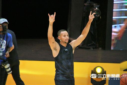 Stephen Curry見面會（圖／記者王怡翔攝）