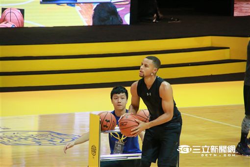 Stephen Curry見面會（圖／記者王怡翔攝）