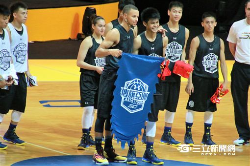 Stephen Curry見面會（圖／記者王怡翔攝）