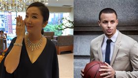 ▲圖／翻攝自陶晶瑩、Stephen Curry臉書