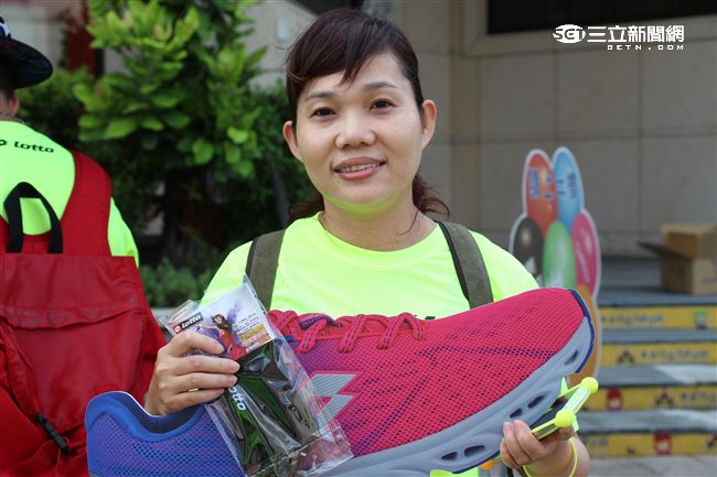 2016 Lotto月光路跑攤位活動（記者林顥宗/攝影）