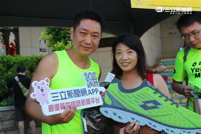 2016 Lotto月光路跑攤位活動（記者林顥宗/攝影）