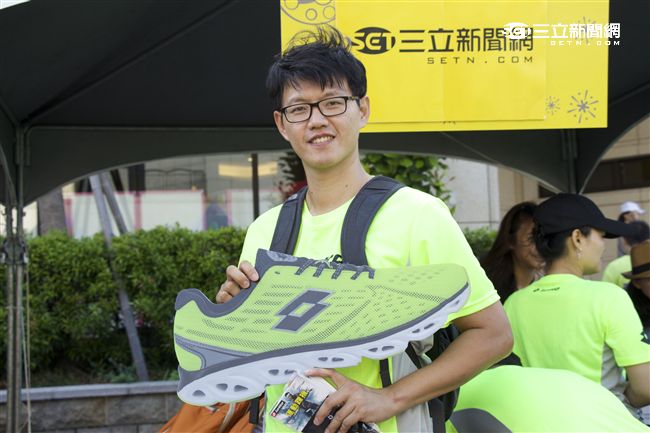 2016 Lotto月光路跑攤位活動（記者林顥宗/攝影）