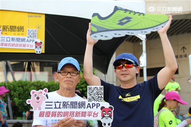 2016 Lotto月光路跑攤位活動（記者林顥宗/攝影）