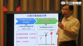 能源局長林全能。（記者盧素梅攝）