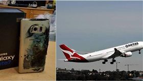 NOTE 7,澳洲航空　圖／翻攝自每日郵報