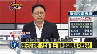 大巨蛋重生　姚立明呼籲柯文哲別上當