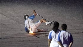 帕運,傳聖火　圖／翻攝自路透社