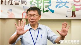 柯文哲　記者林敬旻攝