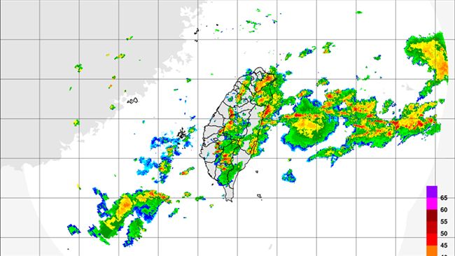 全台有雨！4縣市慎防豪雨