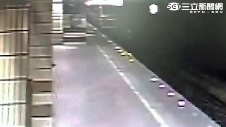 萬華車站女學生跳軌　監視器畫面曝光