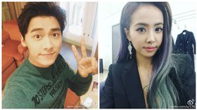 圖／李易峰、蔡依林微博
