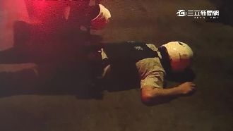 用肉身攔酒駕騎士　警摔車骨折送醫