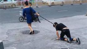 福建,福州,狗鍊,圖／微博