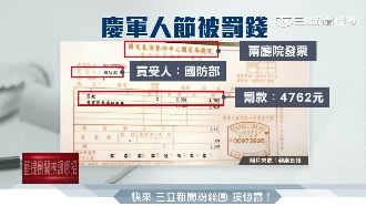 軍人節遭開罰　國防部：廠商自己繳