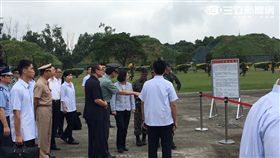 總統蔡英文視察海軍陸戰隊六六旅 盧冠妃攝