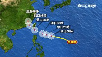 莫蘭蒂恐成強颱　最快今晚發海警