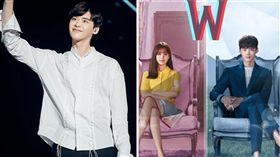 圖翻攝自韓網　李鍾碩　韓孝周　合成圖