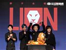「獅子合唱團」蕭敬騰親自打造充滿爆發力全新專輯正式發行。（記者邱榮吉/攝影）