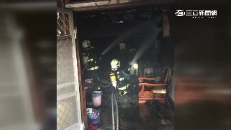公寓驚傳火警　疑住戶發病縱火燒自宅
