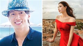 圖翻攝自言承旭臉書　圖／志玲姊姊慈善基金會提供　合成圖