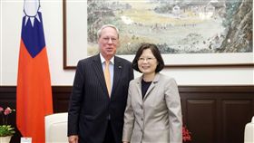 蔡英文接見薄瑞光　總統府提供