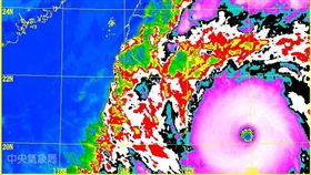 強颱,莫蘭蒂,鄭明典 圖/中央氣象局 16:9