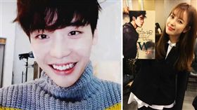 圖翻攝自韓網 李鍾碩 合成圖