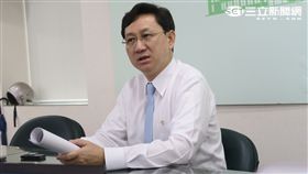 行政院發言人童振源。（記者盧素梅攝）