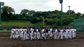 中華培訓隊與巨人隊首戰握手言和（圖／棒協提供）