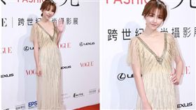 鄭先生攝　-「預見Coming into Fashion，VOGUE跨世紀時尚攝影展」開幕晚宴（邵雨薇、蕭敬騰、陳怡蓉、蔡康永、林嘉欣、楊謹華）　合成圖