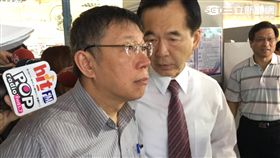 台北市長柯文哲視察國光西站　盧冠妃攝