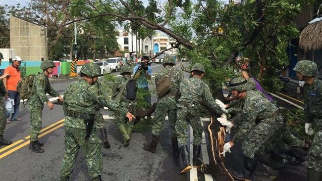 莫蘭蒂遠離　2萬3千國軍支援救災