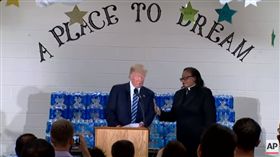 川普教堂致詞（圖／翻攝自YouTube）