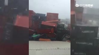 高雄港區滿目瘡痍　航港局竟稱無災情