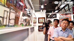 台北市長柯文哲　台灣藝術博覽會　北市府提供